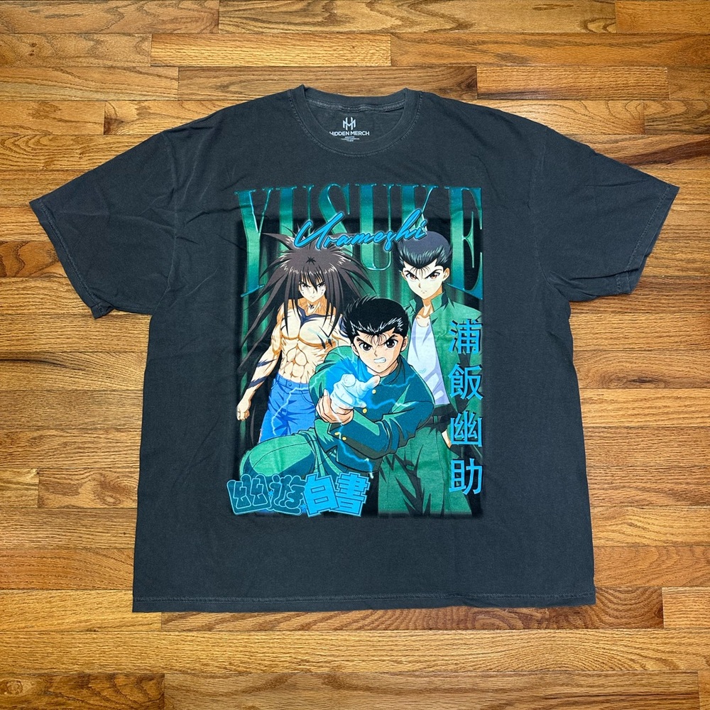 Hidden Merch Yusuke Graphic Anime Tee